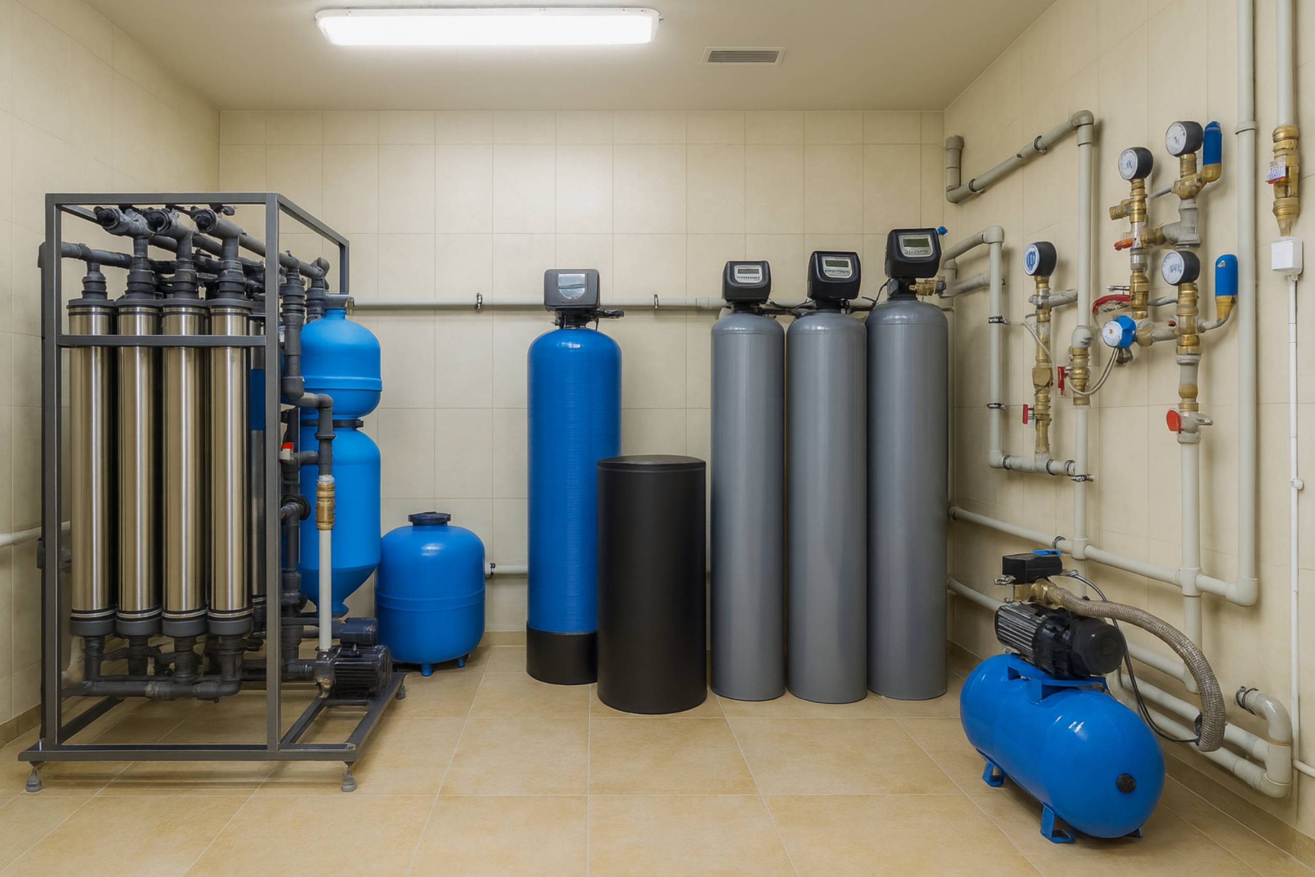 Water Filtration System Everons plumbing