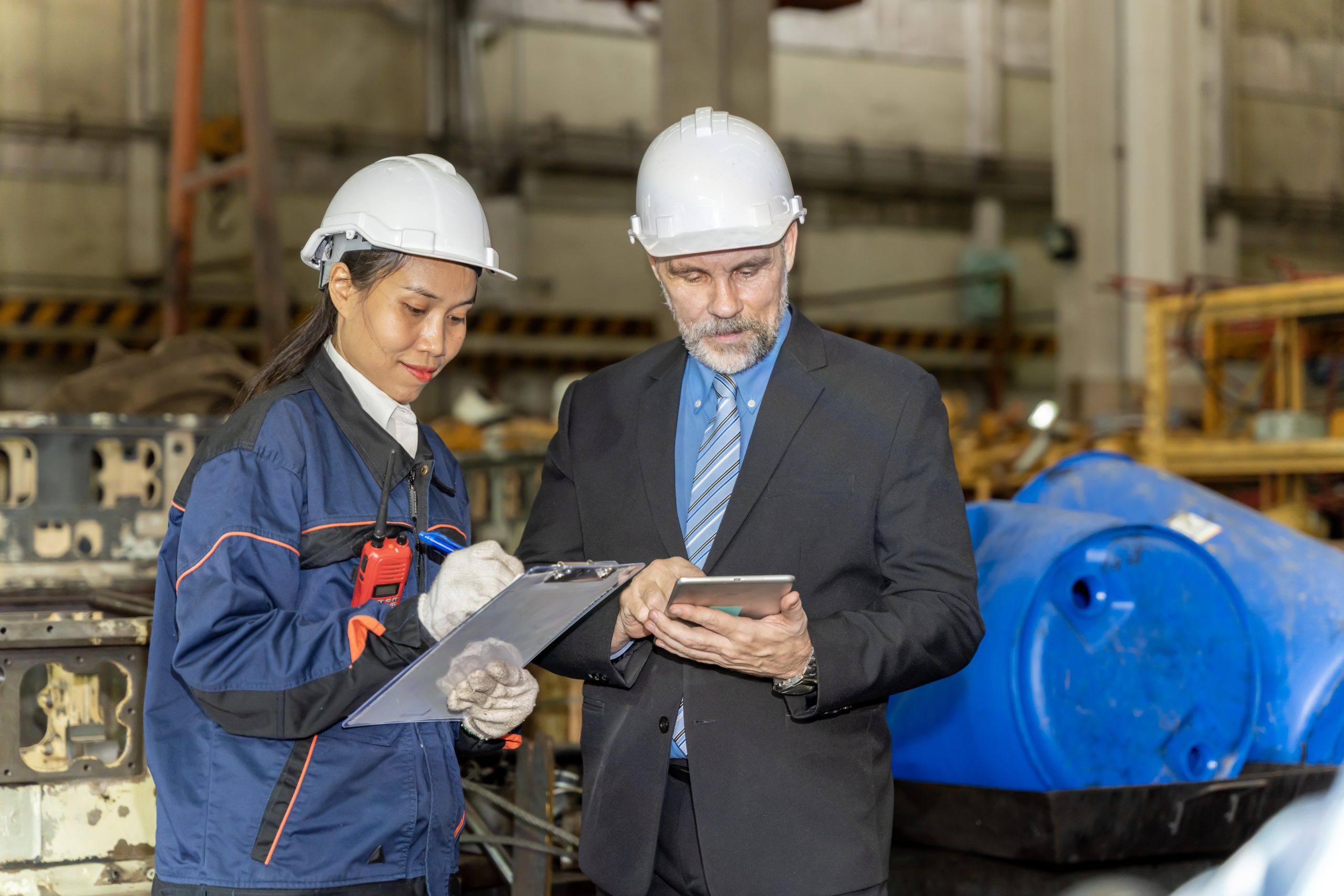 a business man inspects the work 2025 03 16 05 26 13 utc scaled